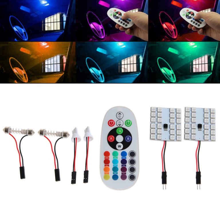 RGB-Colorful-Wireless-Control-24-SMD-5050-LED-Light