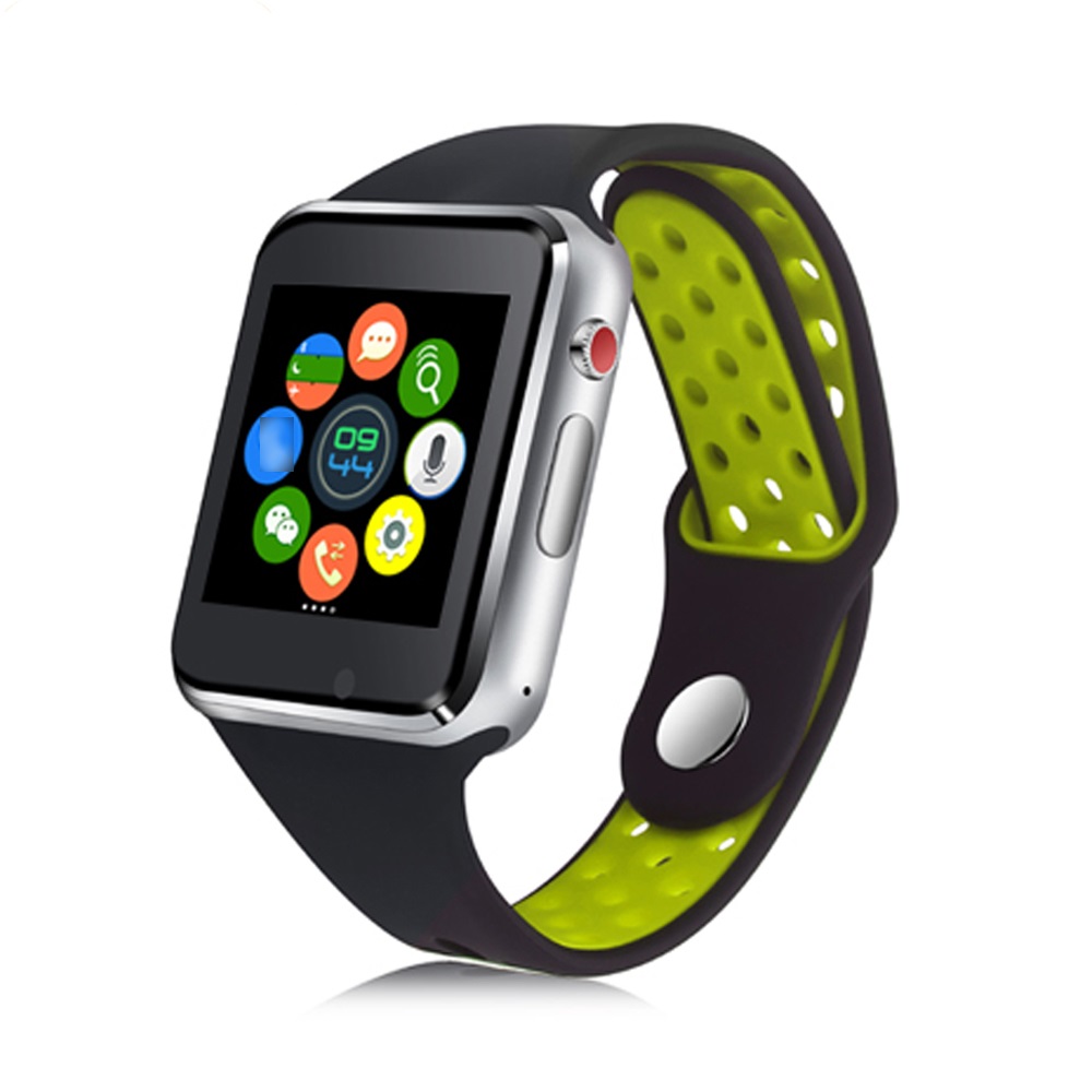Android-Bluetooth-Smartwatch-M3-Black-Green