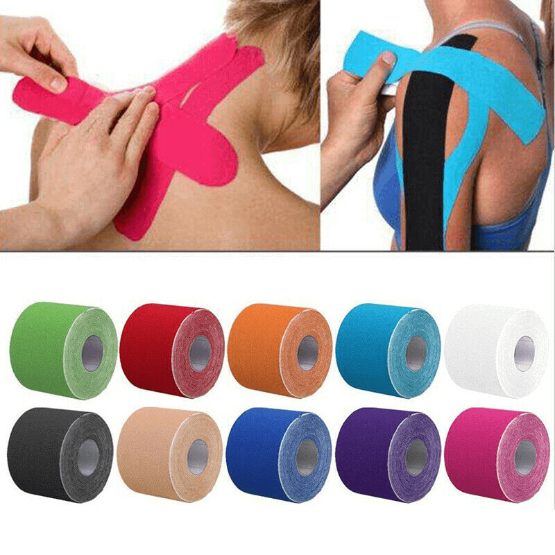 Kinesiology-Tape-Breathable-Waterproof-Athletic-Recovery