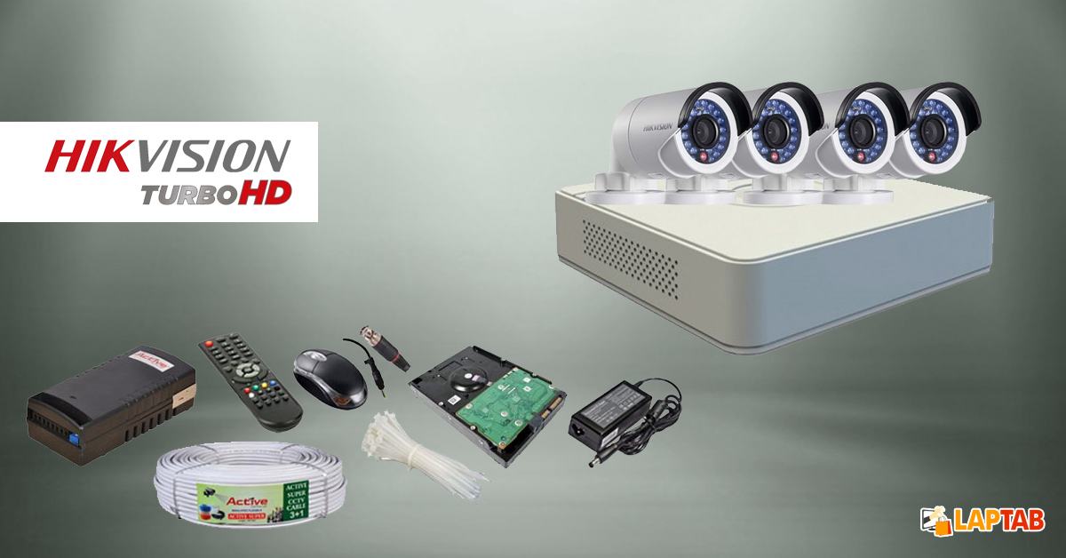 HIKVISION-With-CCTV-4-Camera