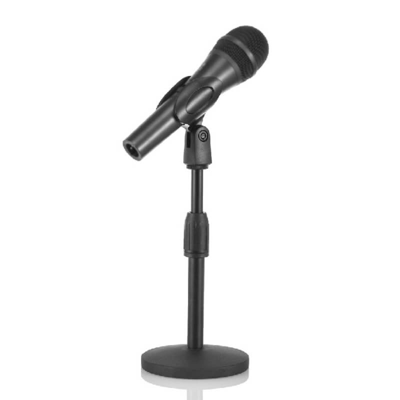 Metal-Tripod-Desktop-Microphone-Mic-Clip-Holder-Stand